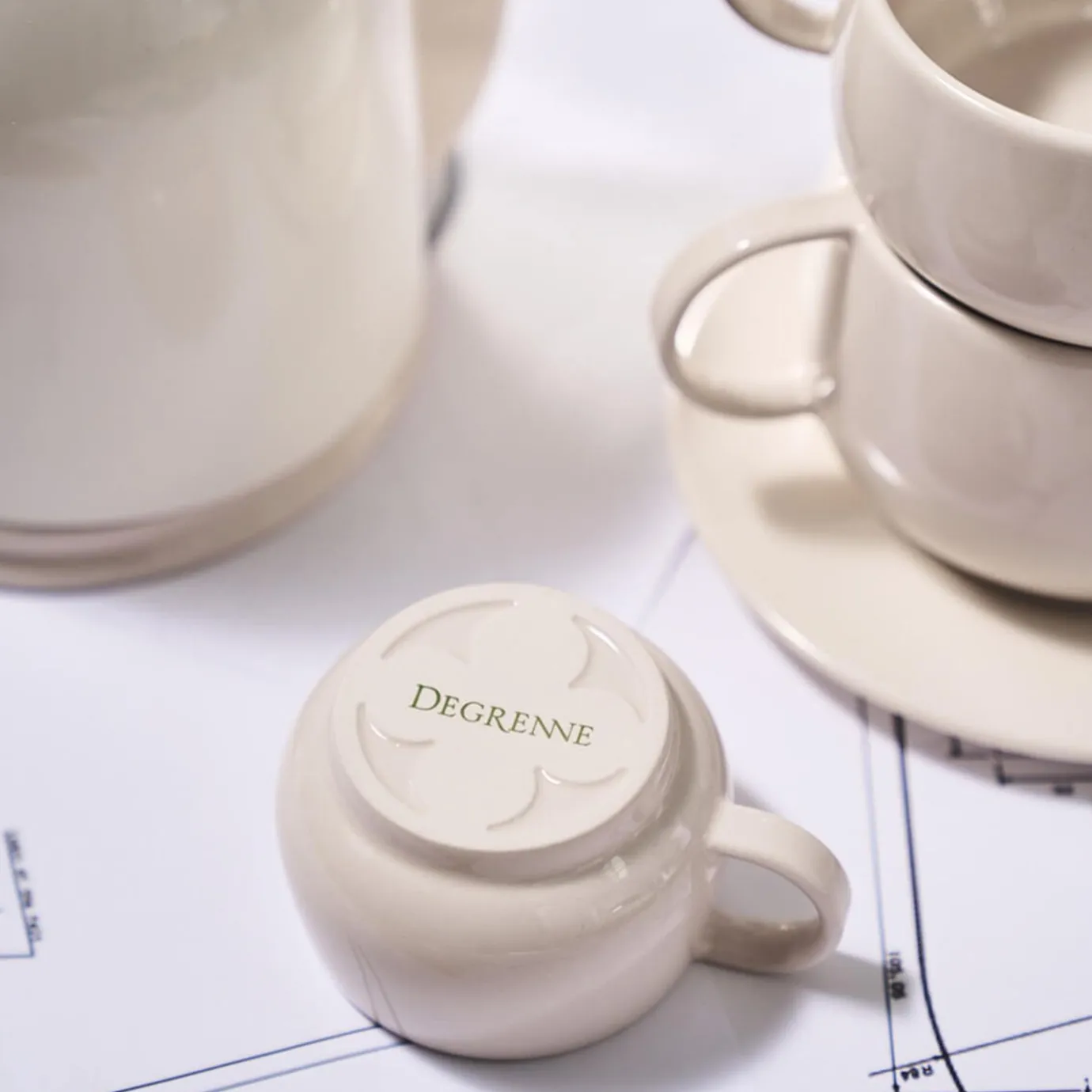 Degrenne Caféterie Empileo Rose Nude