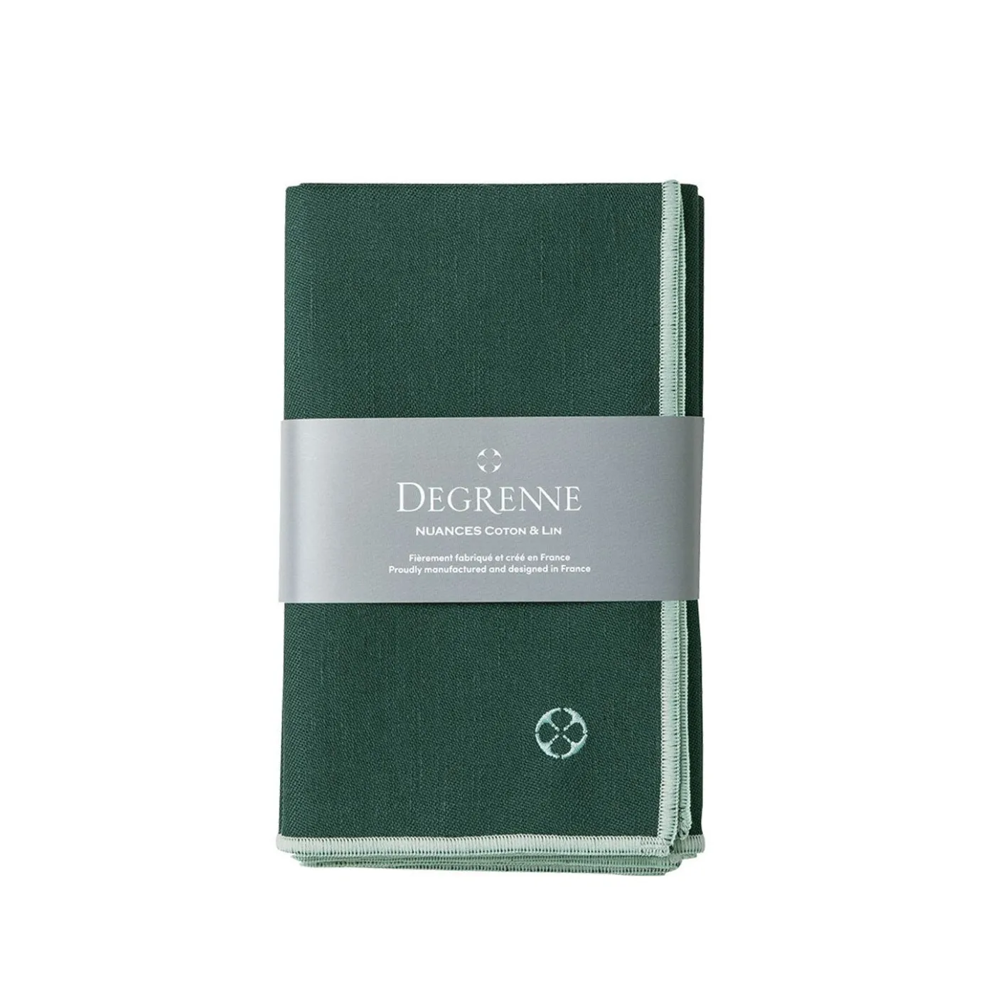 Degrenne Nuances Coton & Lin Vert Emeraude